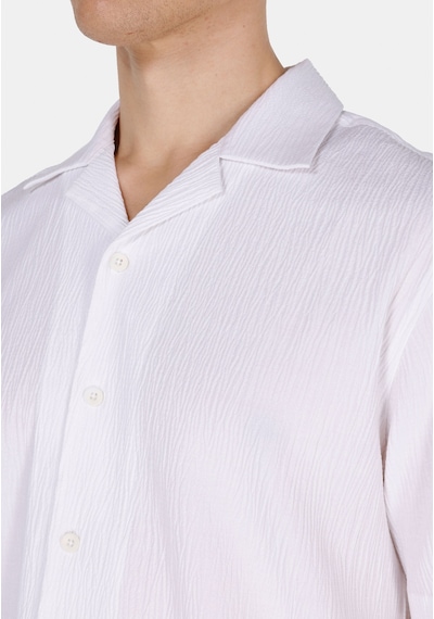 Colin's Colins Regular Fit Shirt Neck Jakarlı Erkek Beyaz Kısa Kol Gömlek Cl1074590 Q1.v1 Wht Colin's Colins Regular Fit Shirt Neck Jakarlı Erkek Beyaz Kısa Kol Gömlek Cl1074590 Q1.v1 Wht