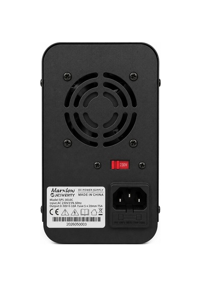 Sps-3010c 30v 10a 300w Akü Şarj Özellikli Ayarlanabilir Dc Laboratuvar Güç Kaynağı Usb & Type-c