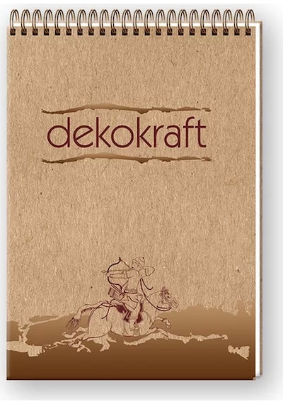Keskin Dekokraft Spiralli Bloknot A5 Kareli 100 Yaprak 144102