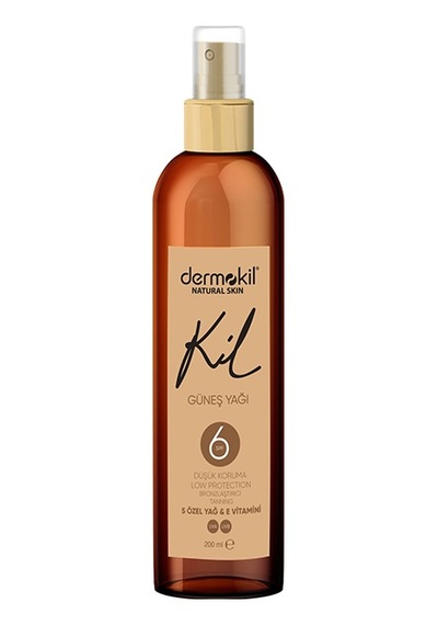 Dermokil Güneş Yağı SPF 6 200 ML