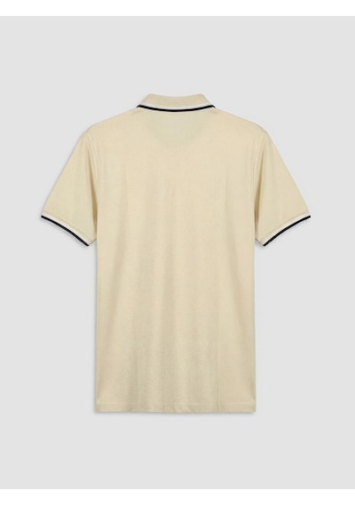 LC Waikiki Lcwaıkıkı Classic Bej Polo Yaka Pike Erkek Tişört Beıge