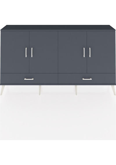 Arges Konsol 6 Raflı 2 Çekmeceli 4 Kapaklı 176x30x99 Antrasit-ant Antrasit-antrasit Arges Konsol 6 Raflı 2 Çekmeceli 4 Kapaklı 176x30x99 Antrasit-ant Antrasit-antrasit