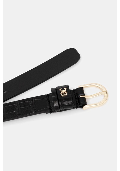 Tommy Hilfiger Kadın Kemer Aw0aw17755bds Siyah