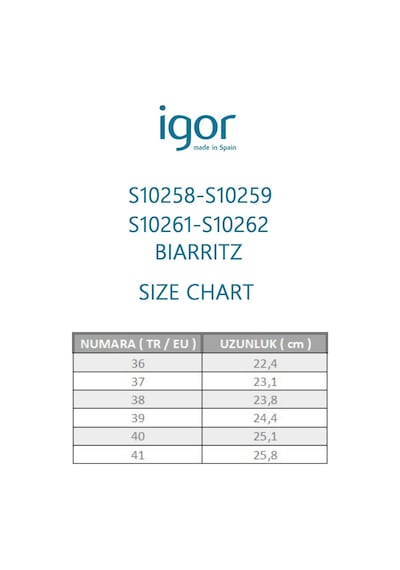 Igor S10259 Biarritz Mate Sandalet Mat Fildişi Açık Bej