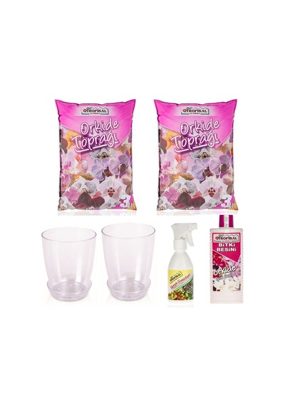 Orkide Toprağı. Orkide Vitamini. Orkide Saksısı. Hastalık İlacı