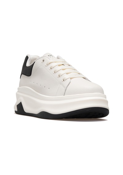Lufian April Kadın Günlük Sneaker Spor Ayakkabı 25k 121230028 Z Ekru Ekru