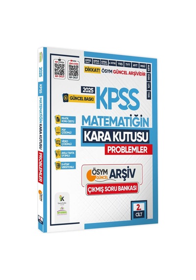 2025 Kpss Kara Kutu Gy-gk Avantaj Set Çıkmış Soru Bankası Konu Özetli Video/pdf Çözümlü