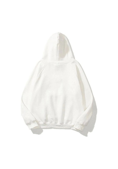 Startmore Unisex Harajuku Girl Beyaz Sweatshirt Beyaz