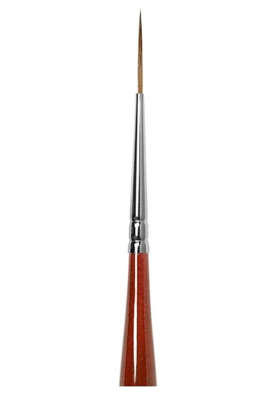Roubloff Dk43r Kolinsky Doğal Kıl Fırça No:0 15mm
