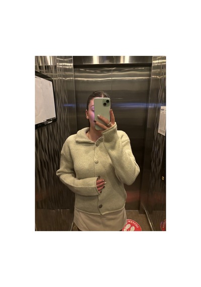 Genel Markalar Kadın Sarı Polo Yaka Düğmeli Oversize Triko Hırka Uzun Kollu Basic Günlük Hırka Sarı 923228701 Sarı Genel Markalar Kadın Sarı Polo Yaka Düğmeli Oversize Triko Hırka Uzun Kollu Basic Günlük Hırka Sarı 923228701 Sarı