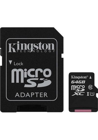 KINGSTON 64GB MicroSD CL10 SDCS2/64GB