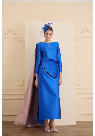 Senna Tulıpan Dress Saks Saks