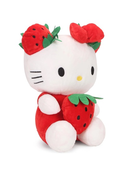 Hello Kitty Pembe Peluş 30 Cm Kırmızı