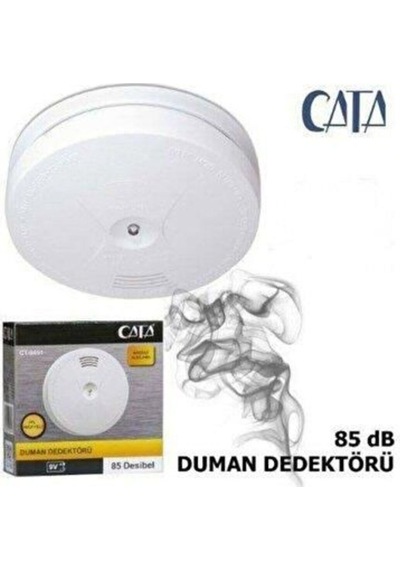 Ct-9451 Duman Dedektörü 9 Volt Pil Dahil Değil