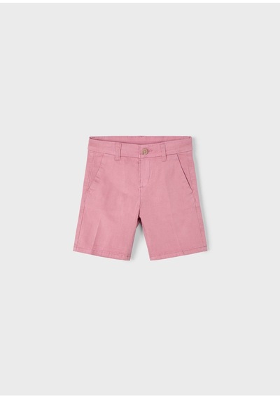 Erkek Çocuk Twill Chino Bermuda Şort Yavruağzı 202 Yavruağzı