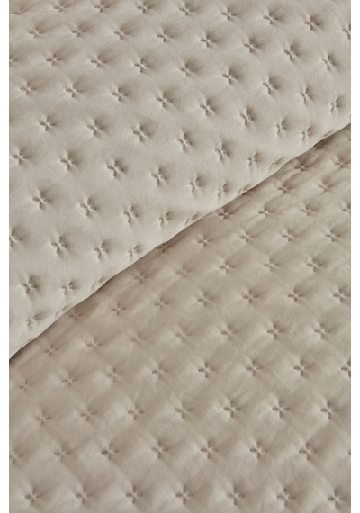 Karaca Home Breeze Soft Çift Kişilik Yatak Örtüsü Ekru 200.22.04.0235