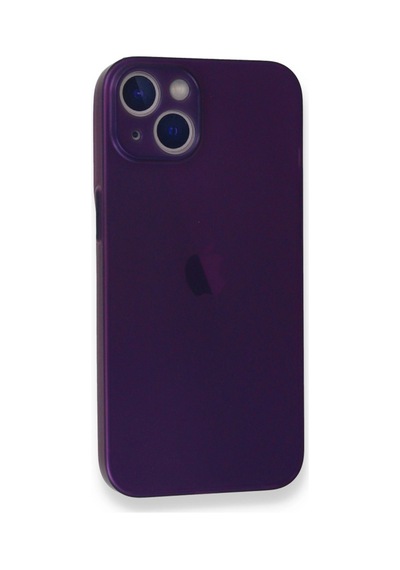 Apple iPhone Uyumlu 14 Plus Kılıf Pp Ultra İnce Kapak - 7a71d mor