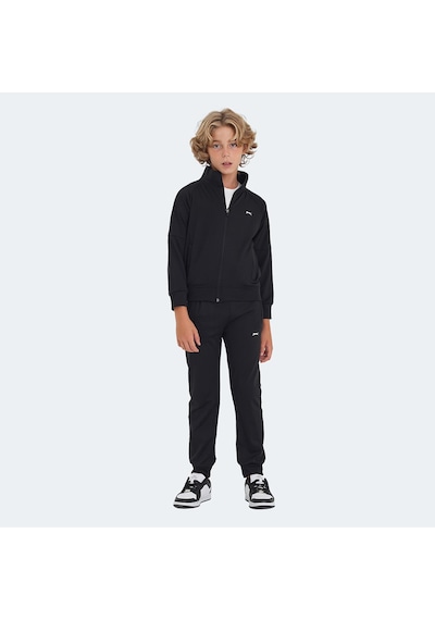 Slazenger NEXT IN Unisex Çocuk Eşofman Takımı Siyah