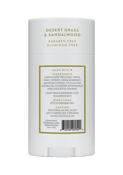 Desert Grass & Sandalwood Alüminyumsuz Stick Deodorant 75gr