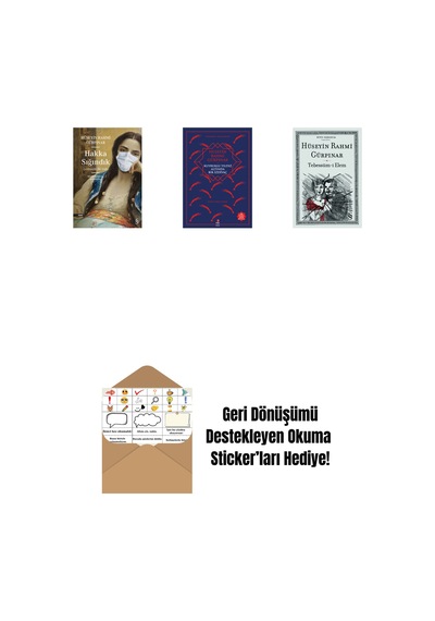 Hakka Sığındık + Kuyruklu Yıldız Altında Bir İzdivaç + Tebessüm-i Elem + Okuma Sticker'ları