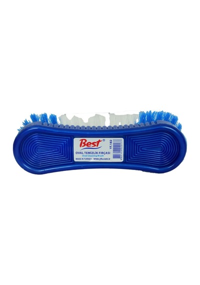Oval Temizlik Fırçası Plastik Halı Fırça Karışık Renk 17 Cm