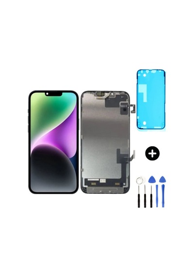 Apple Uyumlu iPhone 14 Servis Lcd Dokunmatik Ekran + Montaj Seti