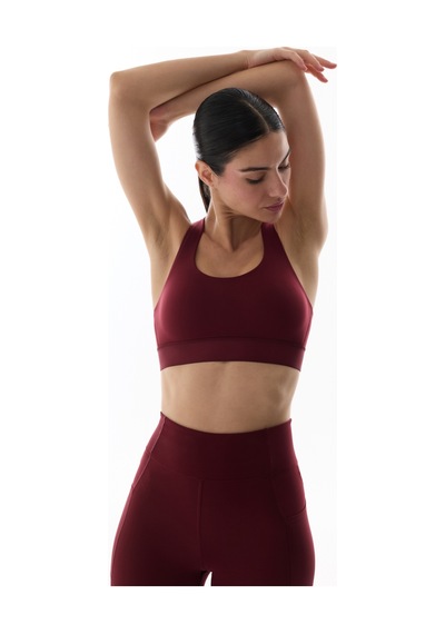 Penti Bordo Wonder Yüksek Destek Crossline Spor Sütyeni