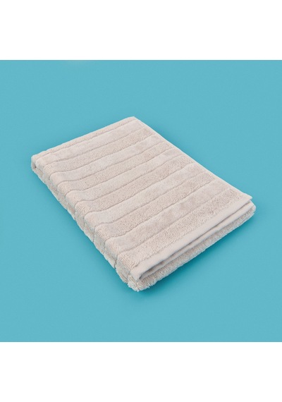 Soft Kadife Yüz Havlusu - Gri - 50x100 Cm Renkli