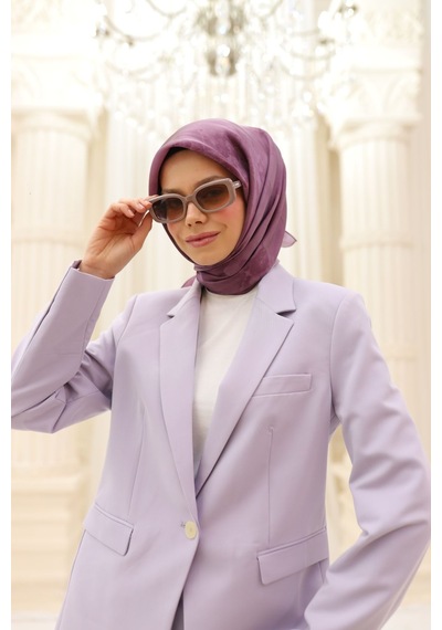 Silk Home Shiny Eşarp 75002-65 Mürdüm, Gül Kurusu