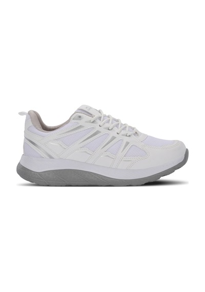 Slazenger Emeka Kadın Beyaz / Gri Koşu & Yürüyüş Spor Ayakkabısı