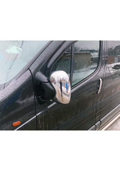 Opel Vivaro Abs Krom Ayna Kapağı 2 Prç 2001-2014 Arası