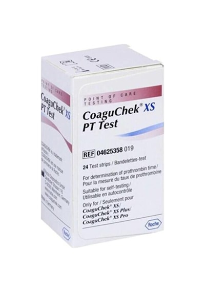 Roche Coaguchek 24'lü Inr Ölçüm Stribi Coaguchek Inr Ölçüm cc_24