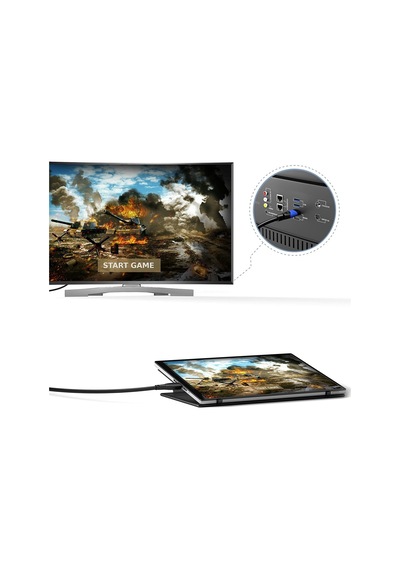 Kabeldirekt Micro-hdmı Kablosu 2m 4k 60hz, Çift Yönlü