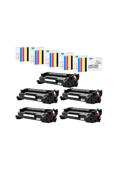 Proprint MF443DW MF445DW 5 ADET Çipli Uyumlu Toner CRG057H