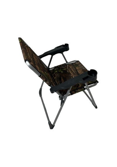 Metallica Concept Konfor 4 Adet Kamp Sandalyesi Katlanır Bardaklıklı Üç Katlı Piknik Sandalyesi 140 Kg Taşıma Kapasiteli Çok Renkli