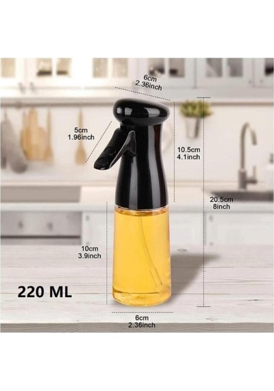 Sprey Yağdanlık, Airfryer Için Yağdanlık, Püskürtmeli Sprey Cam Şişe Zeytinyağı Sirke Yağpüskürtücü Diğer