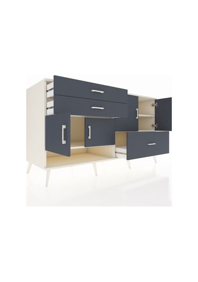 Kronos Konsol 3 Raflı 3 Çekmeceli 4 Kapaklı 176x59x99 Aytaşı-antr Aytaşı-antrasit Kronos Konsol 3 Raflı 3 Çekmeceli 4 Kapaklı 176x59x99 Aytaşı-antr Aytaşı-antrasit