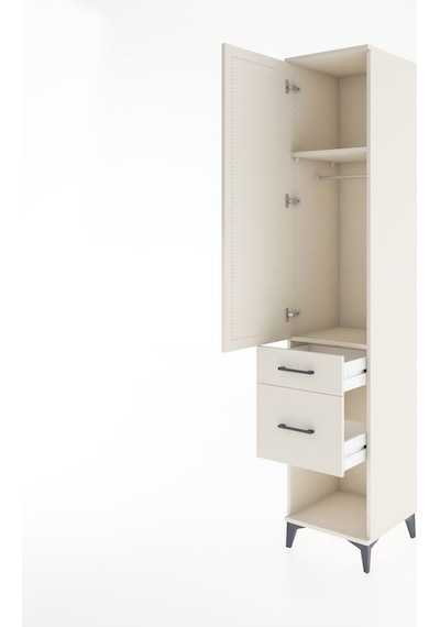 Hyperion Dolap 2 Raflı 2 Çekmeceli Tek Askılı 44x44x221 Aytaş... Aytaşı