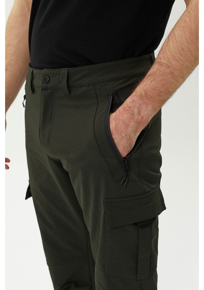 Exuma Erkek Softshell Pantolon 2313009 Haki