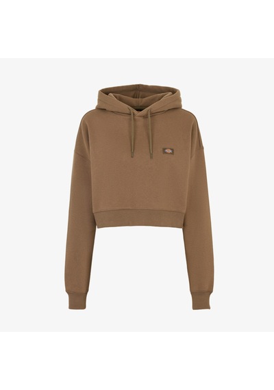 Dıckıes Dickies Oakport Cropped Kadın Kahverengi Hoodie