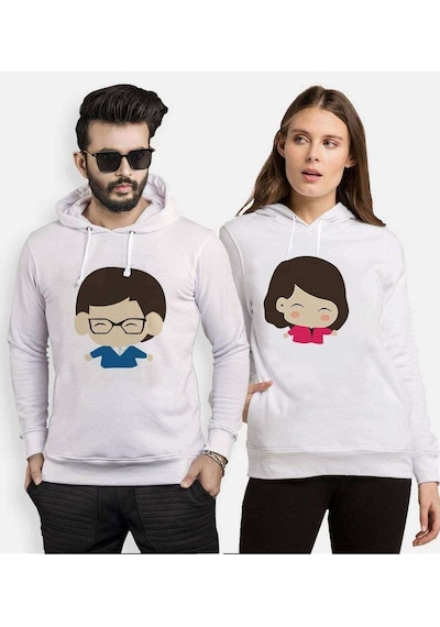 Tshirthane Yukarı Bak Sevgili Kombinleri Kapüşonlu Kombini