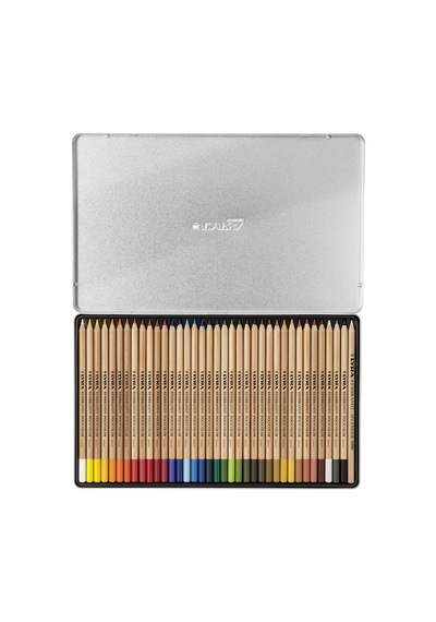 Lyra Rembrandt Polycolor Kuruboya, 36'lı Metal Kutu 124-Pembe