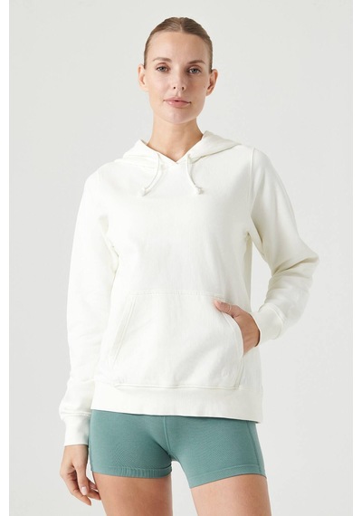 Jerf Lydney Kadın Kapüşonlu Sweatshirt Krem