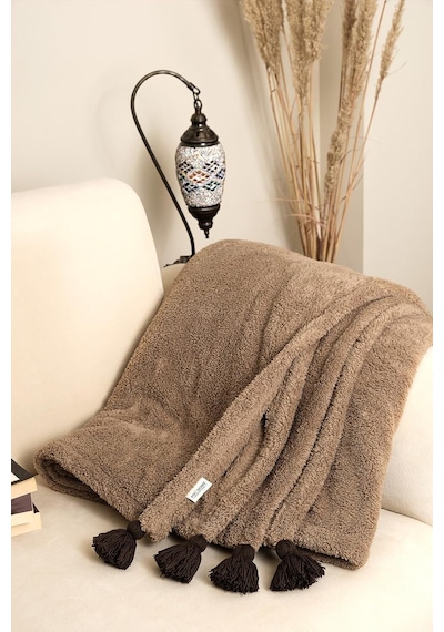 Puffy Wellsoft Battaniye 160x200 Deve Tüyü Çok Renkli