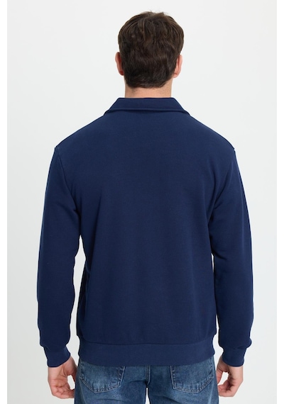 Tudors Erkek Relax Fit Rahat Kesim Pamuklu 3 İplik Fermuarlı Polo Yaka Lacivert Sweatshirt-41820 Lacivert Tudors Erkek Relax Fit Rahat Kesim Pamuklu 3 İplik Fermuarlı Polo Yaka Lacivert Sweatshirt-41820 Lacivert