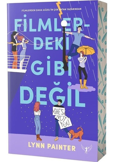 Filmlerdeki Gibi Değil Karton Kapak / Lynn Painter