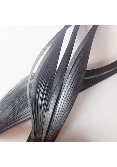 3mm Gümüş Gri Renkli 50 Adetli Sedefli Quilling Kağıdı