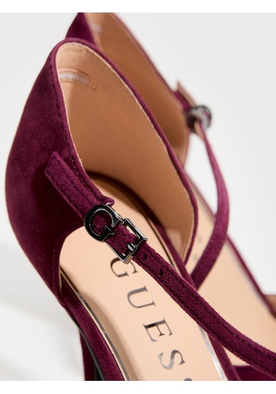 Guess Napiper Kadın Topuklu Ayakkabı Fltnapsue08 Bordo