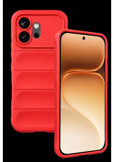 Huawei Honor 600 Optimum Silikon - Kırmızı