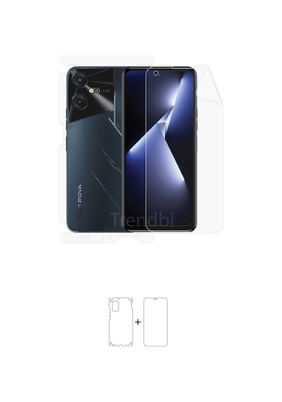 Tecno Pova Neo 3 Ön, Arka Ve Yan Tam Kaplama Poliüretan Film